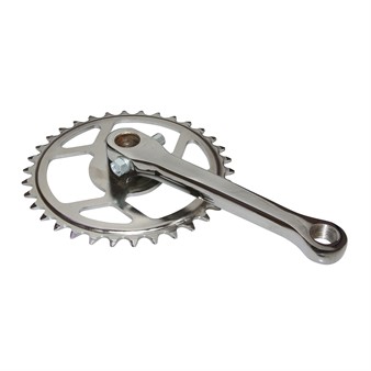 Manivelle de pédalier avec couronne, SOLEX Manivelle de pédalier avec couronne, SOLEX