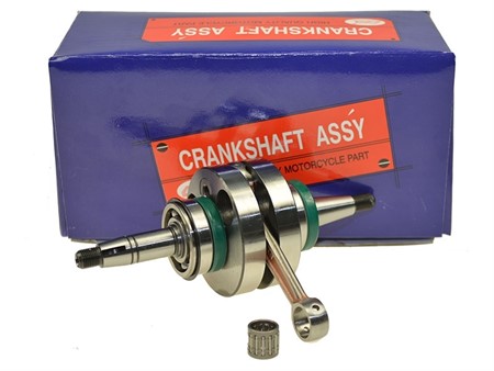 Kurbelwelle AKOA, 935gr. Puch E50 mit Lager und Simmerringen