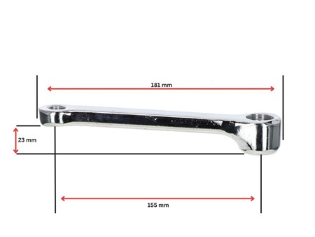 Solex Kurbel / Pedalarm links, Solex