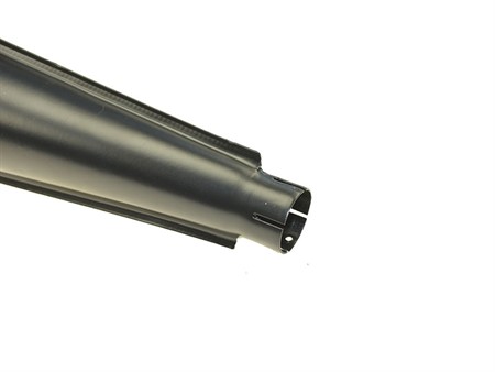 Auspuffendtopf Fuego schwarz/gold für 28mm Krümmer