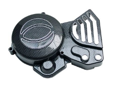 Zündungsdeckel Derbi bis Bj. 2004, EBE/EBS, Carbon