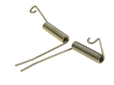 Jeu de ressorts pour porte bagage (gauche+doite), vélomoteurs Puch X-30 Jeu de ressorts pour porte bagage (gauche+doite), vélomoteurs Puch X-30