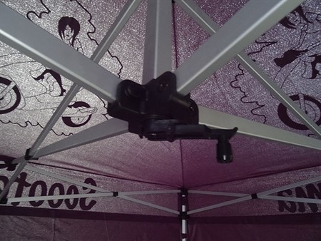 AKOA Faltzelt 3x3 m mit 4 Seitenwänden