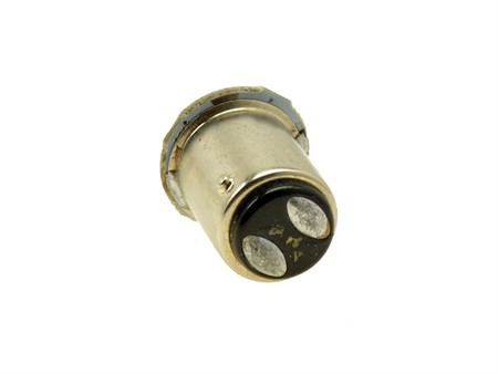 Birne LED BAY15D, weiss 12V 21/5W, zum Stecken «Stop- & Bremslicht»