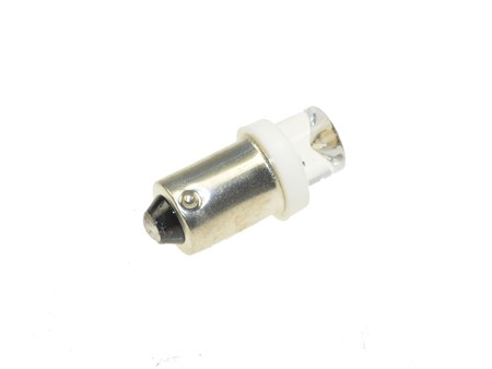 Ampoule de phare arrière a LED's 6V (BA9S), à clipser, blanc