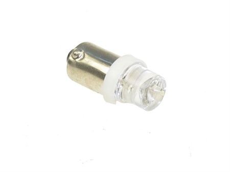 Ampoule de phare arrière a LEDs 6V (BA9S), à clipser, blanc