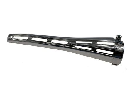 Hitzeblech für Puch X30 Velux Auspuff Chrom Hitzeblech für Puch X30 Velux Auspuff Chrom