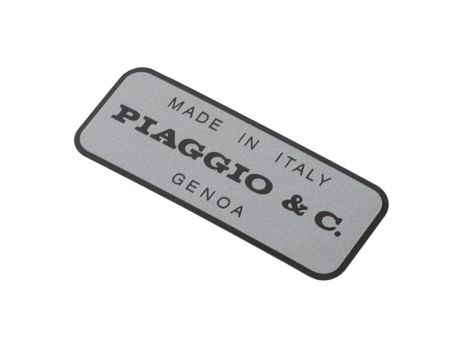 Autocollant/Stickers "Made in Italy & C. Genova"