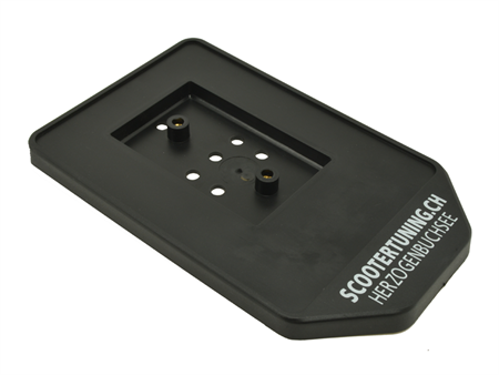 Nummerschildhalter Mofa "scootertuning.ch"