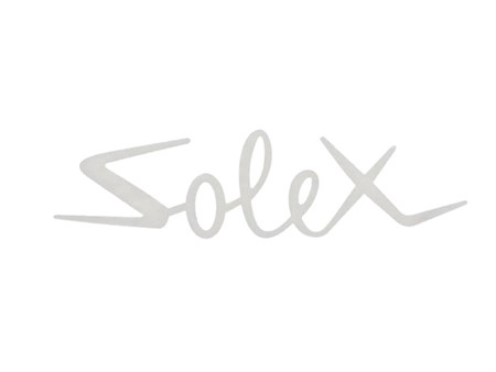 Stickers de décoration blanc  SOLEX   (jeux de 2 pcs)