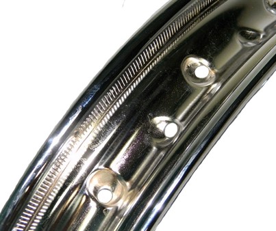 Felgenring 1.20 x 17" Chrom (46mm breit)