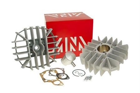 Kit AIRSAL 47mm (74cc) alu Racing, 8 transferts, avec culasse radiale