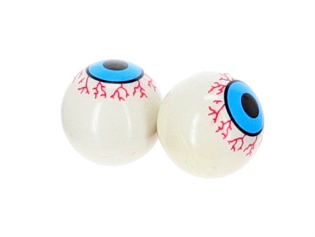 Bouchons de valve "Oeil" noir (2 pcs) Bouchons de valve "Oeil" noir (2 pcs)