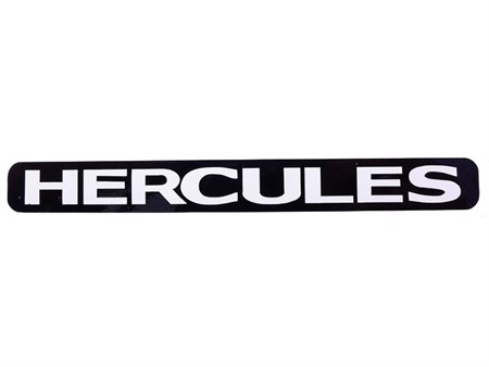 Aufkleber Hercules Schwarz/Weiss