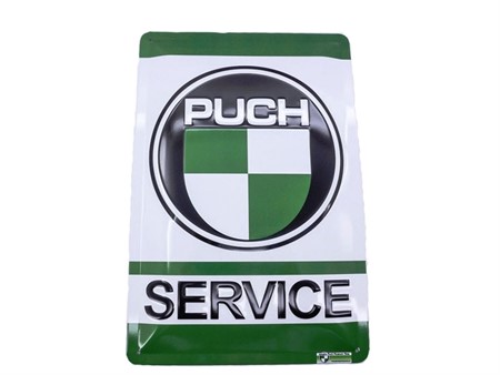 Blechschild Puch Service