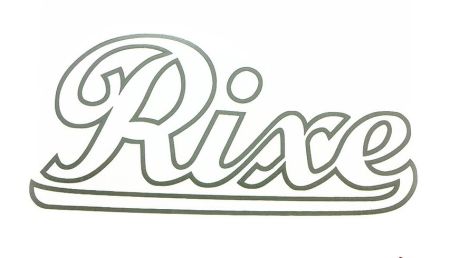 Kleber Rixe Wasserabziehbild silber gross Kleber Rixe Wasserabziehbild silber gross
