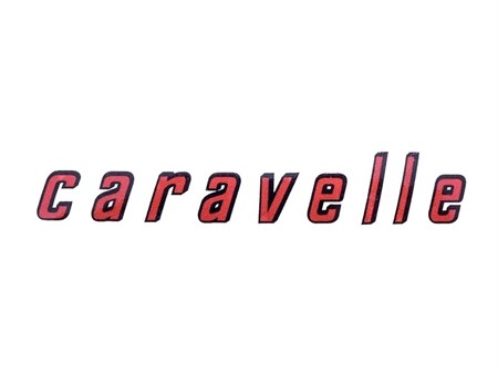 Autocollant/sticker "Caravelle" rouge /noir Autocollant/sticker "Caravelle" rouge /noir