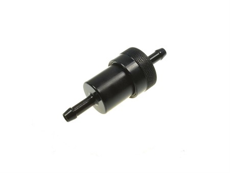 Filtre à essence AKOA CNC Ø 6mm, noir Filtre à essence AKOA CNC Ø 6mm, noir