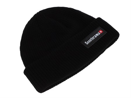 Gratis Mütze, Fisherman Beanie Scooterama, schwarz