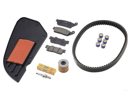 Servicekit / Wartungskit Kymco Downtown 125cc ie «2009 - 2012» Servicekit / Wartungskit Kymco Downtown 125cc ie «2009 - 2012»