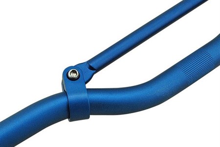 Guidon VTT 62cm bleu
