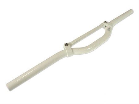 Guidon VTT 62cm blanc