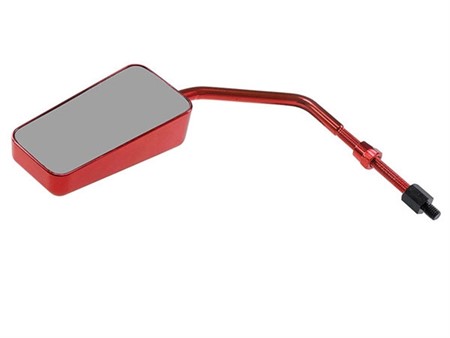 Spiegel STR8 F1-Style, universal, M8 Gewinde (inkl. Adapter Linksgewinde), rot