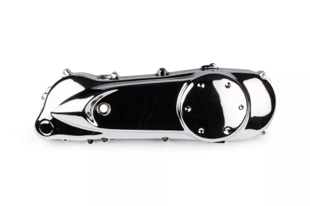 Couvercle de variateur chromé scooter Peugeot vertical Couvercle de variateur chromé scooter Peugeot vertical