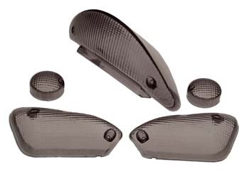 Cabochons de phare et clignotants STR8 Nitro/Aerox à partir de 1999-2012, noirs Cabochons de phare et clignotants STR8 Nitro/Aerox à partir de 1999-2012, noirs