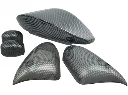 Blinkergläser und Rücklicht STR8, MBK Nitro / Yamaha Aerox (ab Bj. 1999-2012), carbon-look Blinkergläser und Rücklicht STR8, MBK Nitro / Yamaha Aerox (ab Bj. 1999-2012), carbon-look