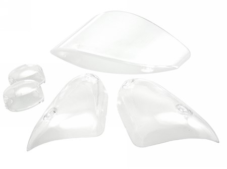 Kit cabochons de phare et clignotant, Aerox/Nitro jusquà 1998, à clipper, style lexus