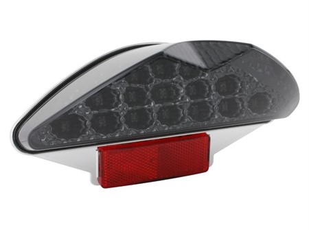 Feu arrière STR8 Black-Line LED,avec clignotant