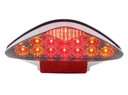 Feu arrière STR8 Black-Line LED,avec clignotant