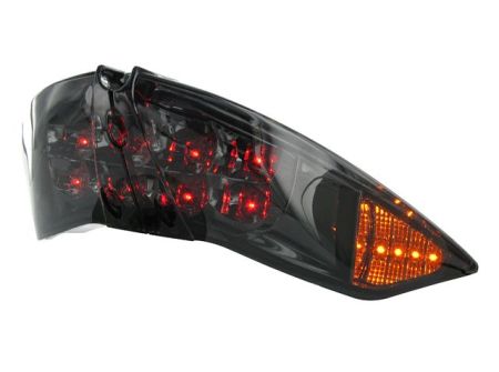 Feu arrière STR8 Black-Line LED clignotants intégrés Peugeot Jetforce Feu arrière STR8 Black-Line LED clignotants intégrés Peugeot Jetforce