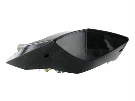 Rücklicht STR8 Black-Line LED, inkl. Blinkerfunktion, Peugeot Speedfight 3, mit Prüfzeichen