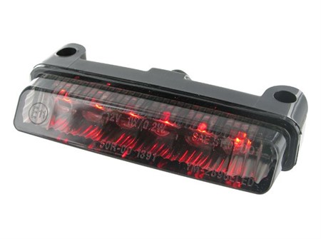 Rücklicht STR8 Black-Line MINI LED, inkl. Blinkfunktion, universal, mit CE-Nummer