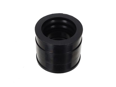 Ansauggummi mit Schellen, Anschlussweite 34mm