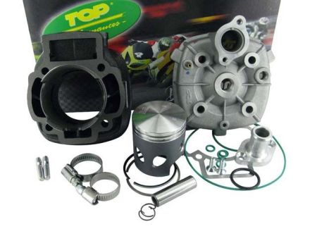 Kit Top Performances Black Trophy 70cc, Piaggio H2o/LC (bougie culot long) Kit Top Performances Black Trophy 70cc, Piaggio H2o/LC (bougie culot long)