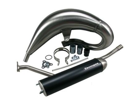 Pot d'échappement TECNIGAS E-NOX STEEL, moto Aprilia MX50/RX50 1996-2005 Pot d'échappement TECNIGAS E-NOX STEEL, moto Aprilia MX50/RX50 1996-2005