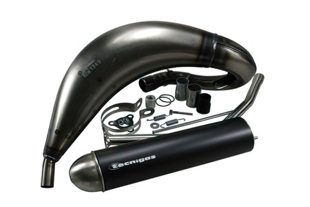 Auspuffanlage Tecnigas E-NOX STEEL Rieju MRT Auspuffanlage Tecnigas E-NOX STEEL Rieju MRT