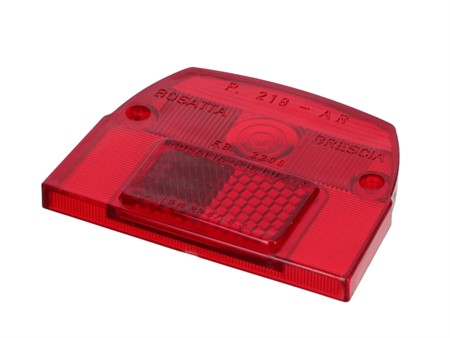 Cabochon de phare arrière rouge, vélomoteurs Piaggio SI