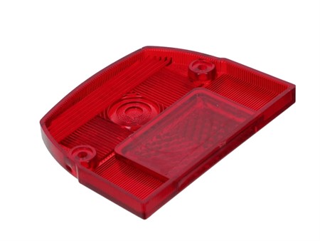 Cabochon de phare arrière (rouge), vélomoteurs Piaggio SI