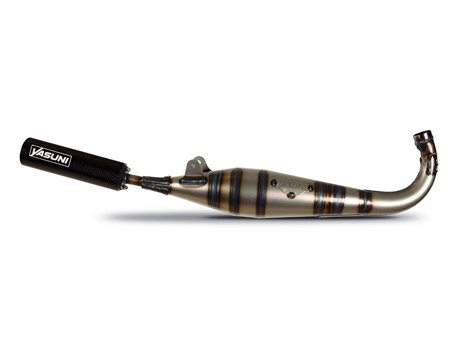 Auspuff Yasuni carbon zu Peugeot 103 SP (Puch/Sachs/universal)
