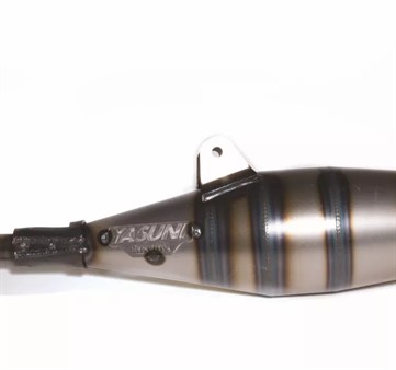 Echappement Yasuni noir pour Peugeot 103 SP (Puch/Sachs/universal)