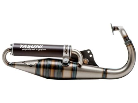Pot Yasuni Scooter Z silencieux alu noir Peugeot vertical Pot Yasuni Scooter Z silencieux alu noir Peugeot vertical