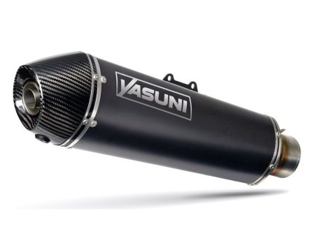 Pot d'échappement Yasuni EVO4 Black Edition Carbone, Honda PCX (2012-18) / SH 125cc (2013-18)