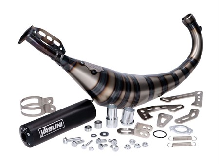 Auspuff Yasuni R3 Max Serie Black, Supermoto Derbi / AM6