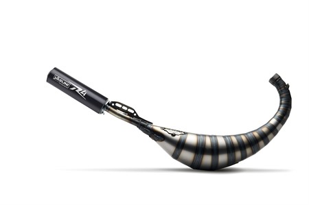 Auspuffanlage Yasuni R4 Max Serie Black, Derbi Big Bore 84-94cc