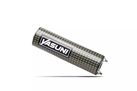 Auspuff Yasuni Road R1 «KEVLAR» Aprilia / Rieju / Yamaha