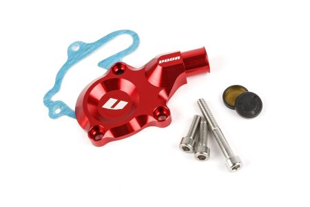 Couvercle de pompe à eau Voca CNC Rouge Minarelli AM6 Couvercle de pompe à eau Voca CNC Rouge Minarelli AM6